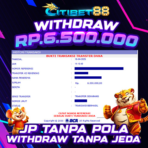 Bukti WD CITIBET88 #2