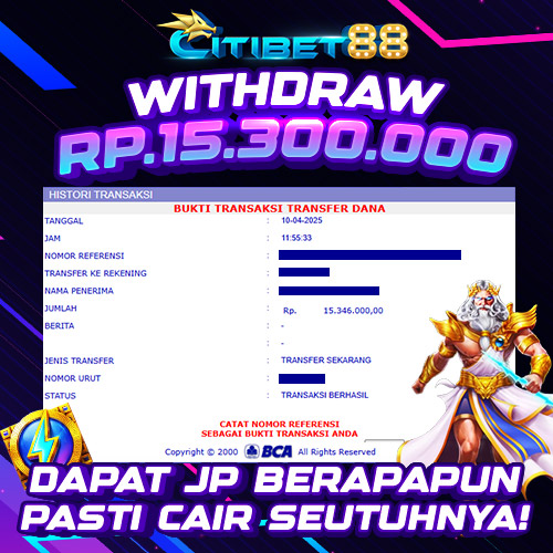 Bukti WD CITIBET88 #4