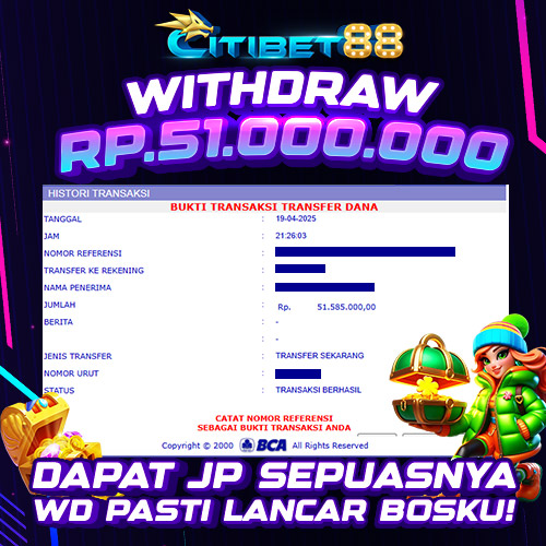 Bukti WD CITIBET88 #5